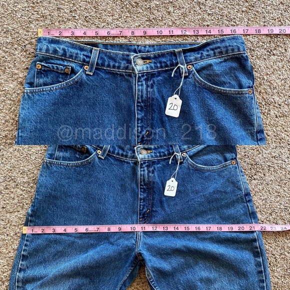 Levi’s Vintage 517 Bootcut High Rise Rigid Denim Dark Blue Wash 33” waist - Picture 4 of 9